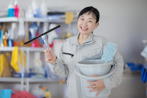 スタッフルーム清掃